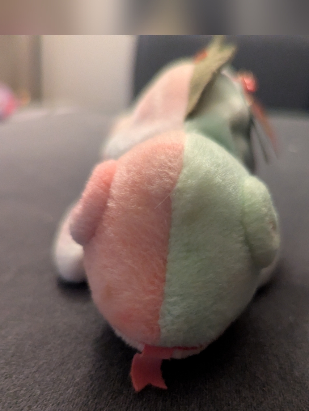 Ty Beanie Baby Iggy the Iguana 1997 Pastel Tie Dye Retired Plush Toy - Picture 2 of 7